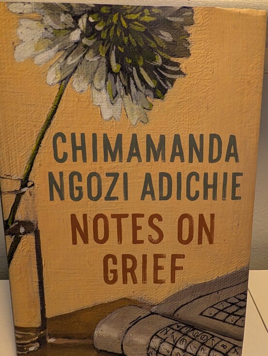 Other - Chimamanda Ngozi Adichie Notes On Grief Hardcover Book